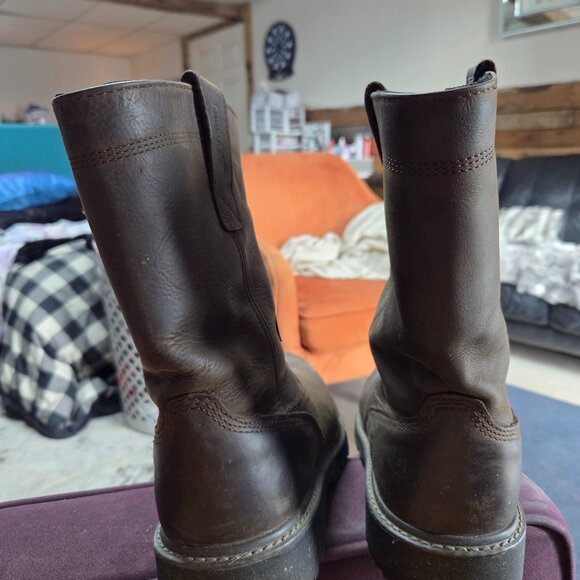 Wolverine Men's 10in. Floorhand Waterproof Steel Toe Wellington Boots Size 9 1/2 - Picture 3 of 4